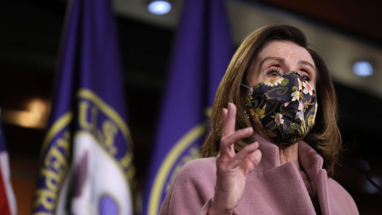 House Speaker Nancy Pelosi said the Democrats were ready to take the next steps against Donald Trump. Picture: Justin Sullivan/Getty Images/AFP