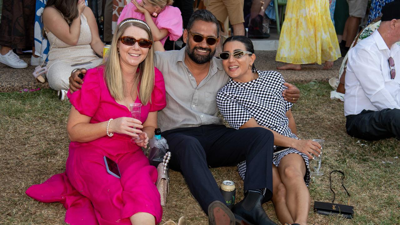 Thousands of people descended at the 2024 Darwin Cup Carnival, Fannie Bay. Picture: Pema Tamang Pakhrin