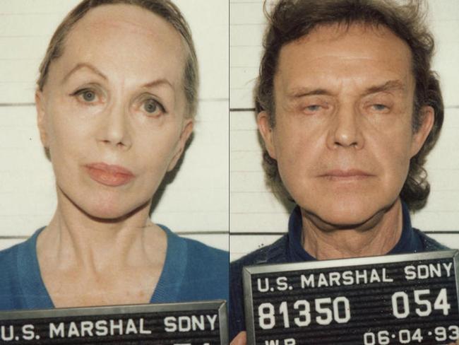 FBI mugshots of Anne and husband Bill after their 1993 arrest in upstate New York..