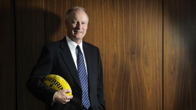 Outgoing Wesfarmers chief Richard Goyder is in the box seat to be next chairman of the AFL Commission.