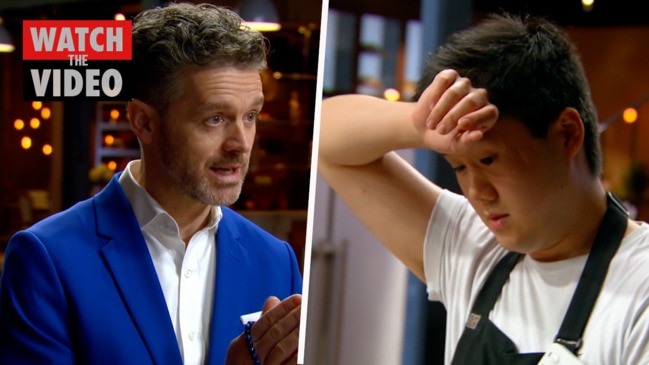 Jock’s advice as Eric falls apart (MasterChef)