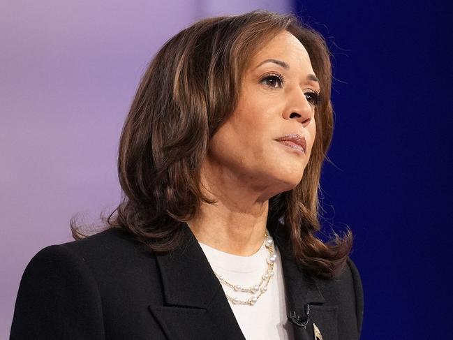 US Vice President and Democratic presidential candidate Kamala Harris.