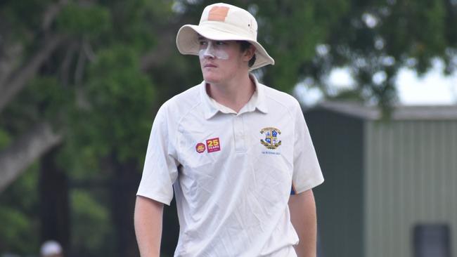 AIC First XI cricket between Marist College Ashgrove and St Patrickâs College. Saturday March 4, 2023. Picture, Nick Tucker.