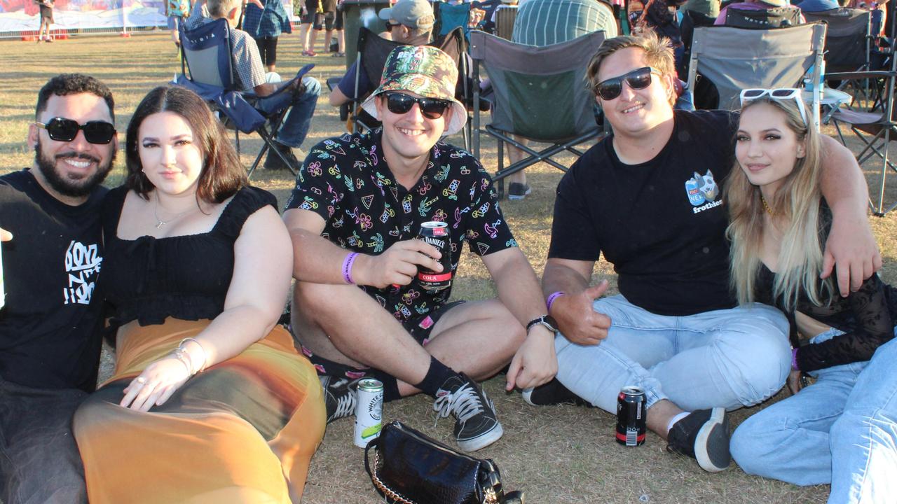 Darnell, Teneale, Jakarni, Jaiden and Adam enjoyed the Lighthouse Rock 2023 festival on Saturday, October 14.