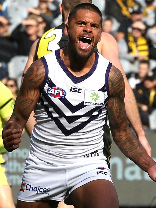 Brad Hill could put pressure on a Melbourne club to take his mate Harley Bennell. Picture: Wayne Ludbey