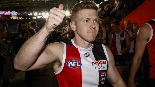 Dan Hannebery gives the thumbs up after a job well done. Picture: Getty Images