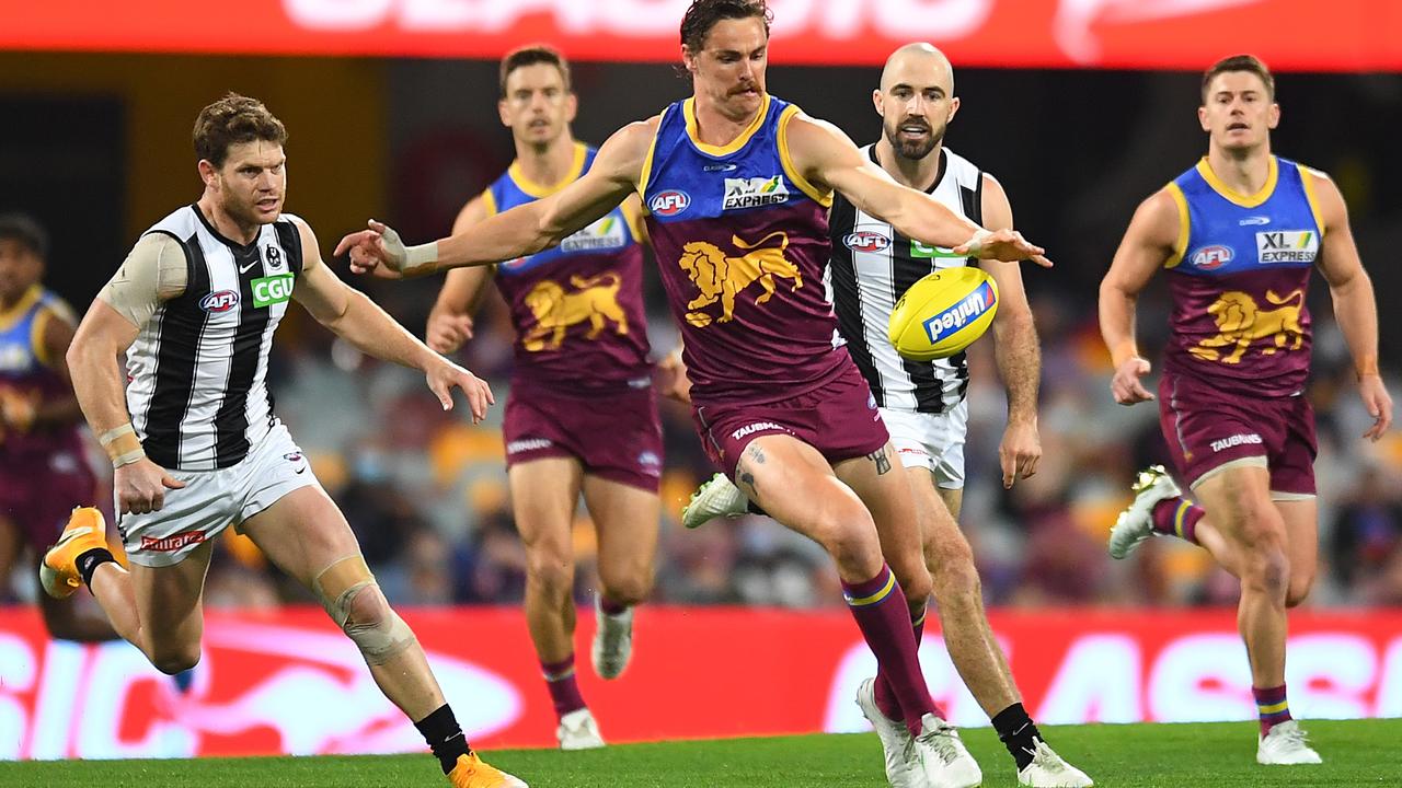 Afl Round 22 Joe Daniher Dazzles As Brisbane Lions Bury Collingwood