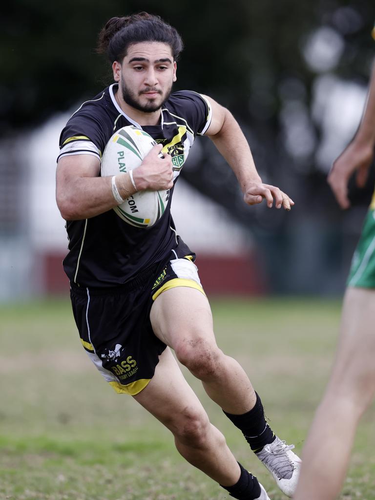 Hard running forward Bilal El Youseff will be one of the key returning players for the Bass High side. Picture: Jonathan Ng