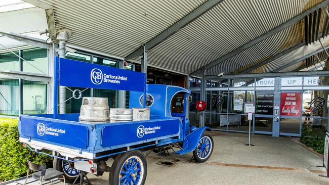 History will be made when Carlton and United Breweries, Yatala, serves up its first solar-powered beer at the October NRL grand final next month. PHOTO: Richard Walker