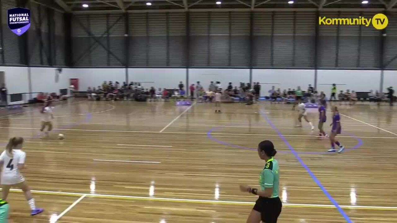 Replay: Capital Football v Football Victoria White (U13 Girls) - 2025 National Futsal Championships Day 2