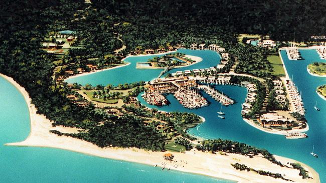 A 1997 artist impression of Couran Cove.