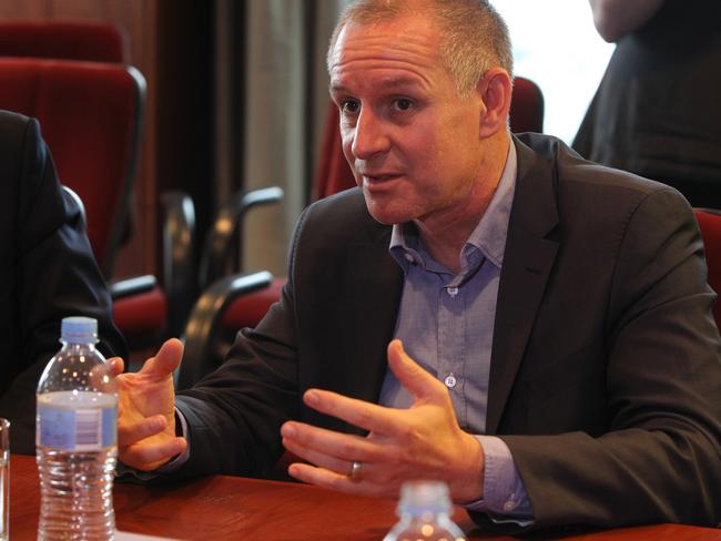 Up in arms ... South Australian premier Jay Weatherill. Picture: Britta Campion