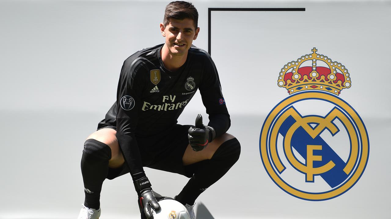 Courtois signed for Real Madrid at the start of the season.