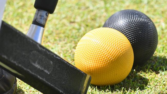 Croquet is back at the Yamba Bowling Club.Photo: Alistair Brightman