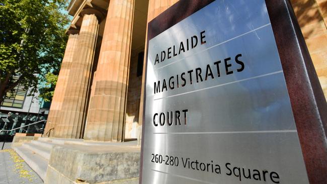 James Curyer has pleaded not guilty in Adelaide Magistrates Court on Monday to multiple sexual assault charges. Picture: AAP/Morgan Sette