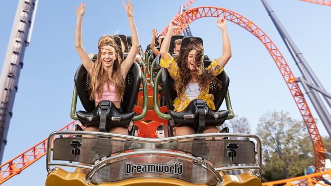 Like its patrons, Dreamworld has been on a rollercoaster ride. But is it currently heading up or down? Picture: Supplied