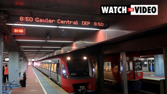 Electric trains on Gawler line