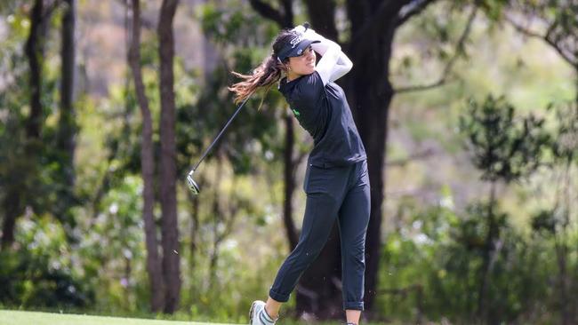 Sienna Clarke on day one of the Blue Mountains Junior Masters. Photo: Contributed