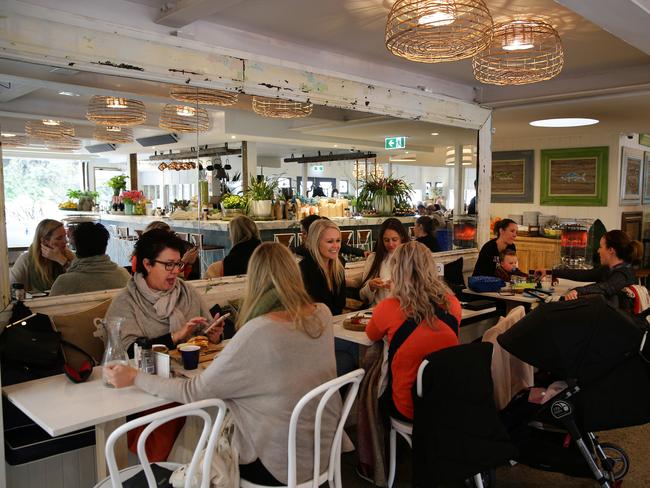 Inside the Goldsmith’s The Boathouse at Shelly Beach.