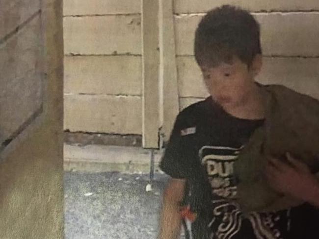 CCTV still of missing boy Andrew Ong at Willison railway station. Picture: Supplied