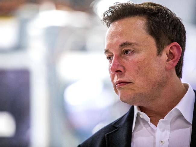 (FILES) In this file photo taken on October 10, 2019 SpaceX founder Elon Musk addresses the media during a press conference announcing new developments of the Crew Dragon reusable spacecraft, at SpaceX headquarters in Hawthorne, California. - Elon Musk took control of Twitter and fired its top executives, US media reported late October 27, 2022, in a deal that puts one of the top platforms for global discourse in the hands of the world's richest man. Musk sacked chief executive Parag Agrawal, as well as the company's chief financial officer and its head of legal policy, trust and safety, the Washington Post and CNBC reported citing unnamed sources. (Photo by Philip Pacheco / AFP)