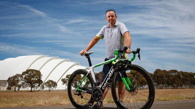 Last year Decker rode 812km in 24 hours for charity. Picture: Matt Turner