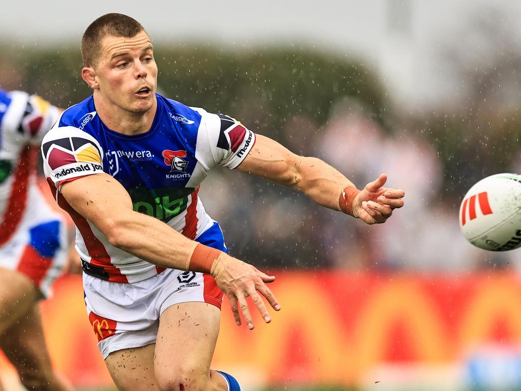 The Eels have expressed interest in signing Jayden Brailey of the Knights. Picture: Getty Images