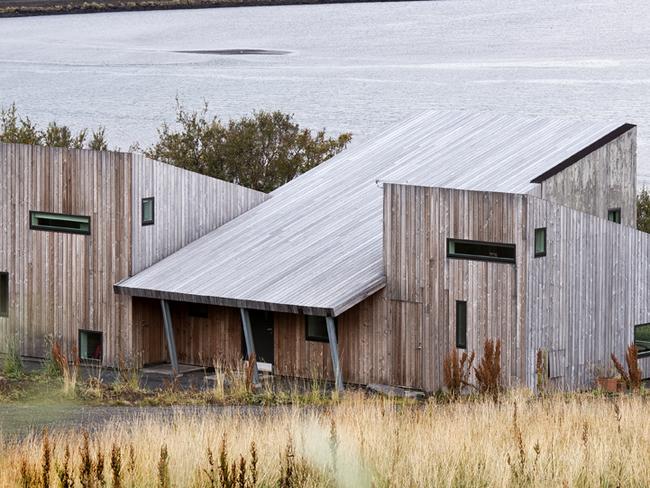 REAL ESTATE: There are three apartments in this architectural house in north Iceland, Villa Lola. You can have one of them , two or the whole house. Villa Lola is located in Vaðlaheiði near Akureyri, the capital of north Iceland. Picture: Love Home Swap