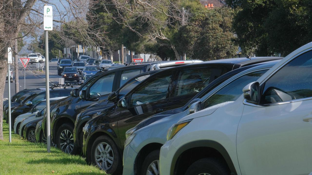 There is a Standards Australia proposal to increase the length of car spaces by 20cm. Picture: Mark Wilson