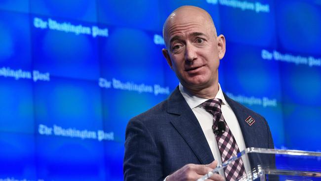 Amazon founder Jeff Bezos. Picture: AFP/Mandel Ngan