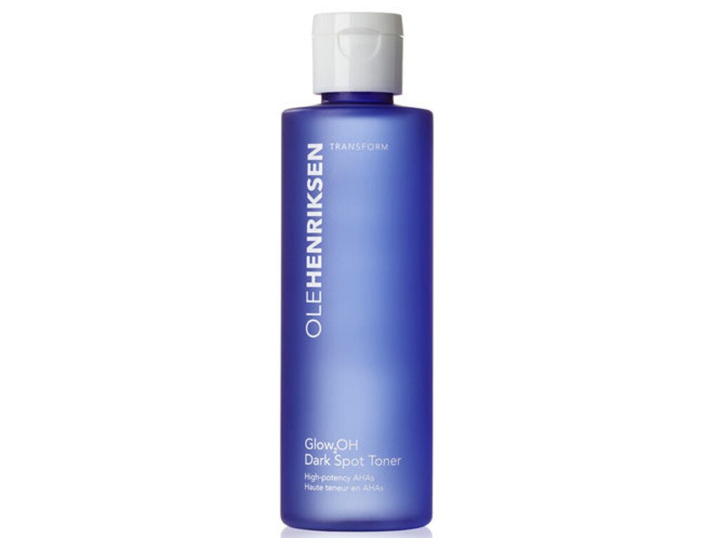 Ole Henriksen Glow20h Dark Spot Toner is great for reducing dark spots and pigmentation as well as killing off pimples.