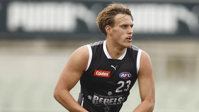 George Stevens has had a great year for the Rebels. Photo by Daniel Pockett/AFL Photos/via Getty Images