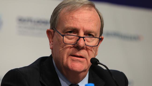 Former treasurer Peter Costello will run the Future Fund for another five years. Picture: Aaron Francis/The Australian