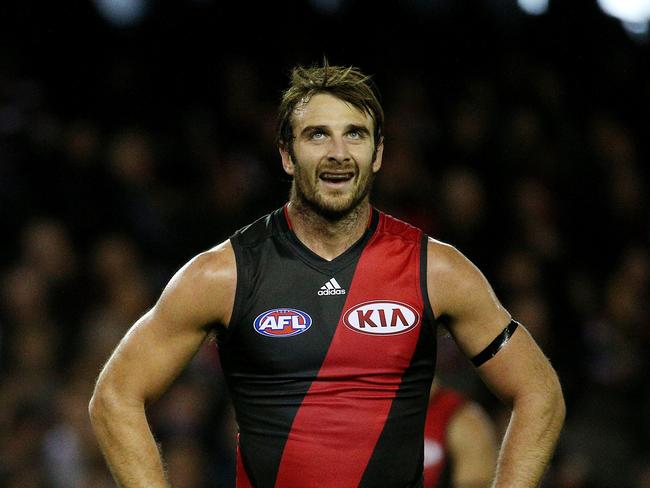 Bombers skipper Jobe Watson says he discussed the contentious peptide AOD-9604 with Dr Reid ­before he signed a consent form for its use, secret transcripts reveal. Picture: Colleen Petch.