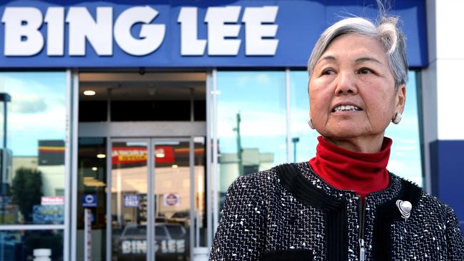 Yenda Lee, chairman of retail chain Bing Lee, at the company's Guildford headquarters and store in Guildford, western Sydney.