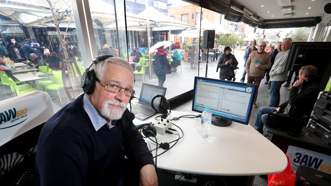 Neil Mitchell will return to 3AW on January 14th after a summer break. Picture: David Geraghty