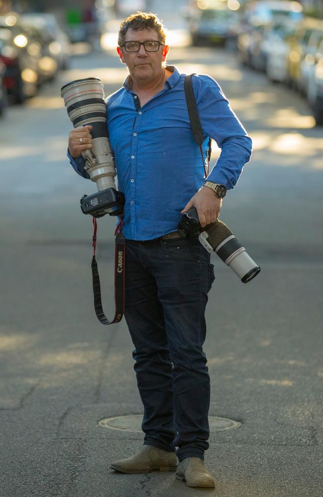 Paparazzi photographer Stephen Cook.