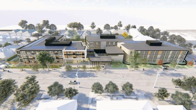 Life Care will build this three-storey aged-care complex in Joslin. Image: Life Care.