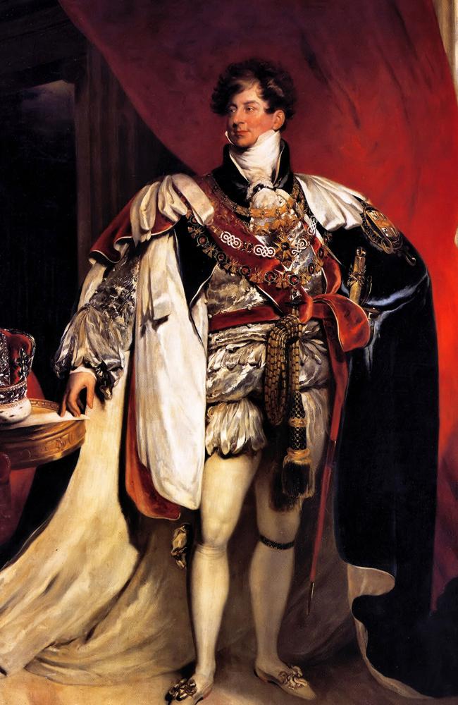 ‘He was besotted’ … King George IV (1762 – 1830). This portrait was created by Thomas Lawrence in 1822.