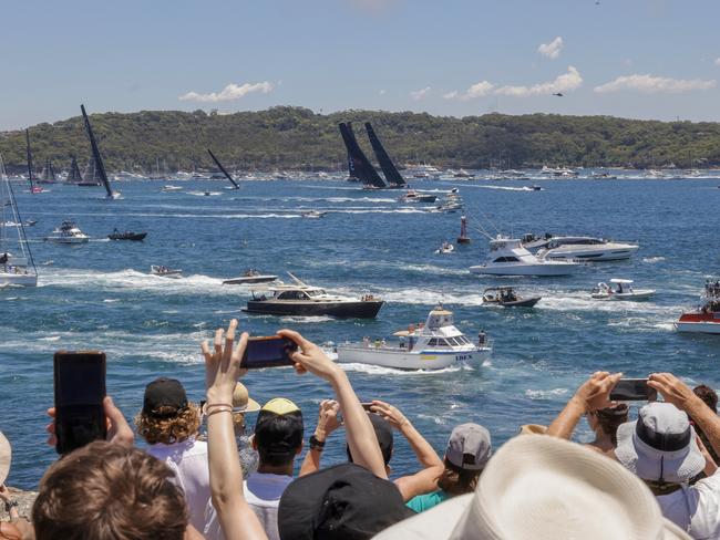 “My dad’s been in the Sydney to Hobart three times,” Ms Piepers said. Her father, Phil Kiely, broke his leg in the disastrous 1998 competition. Picture: Jenny Evans/Getty Images