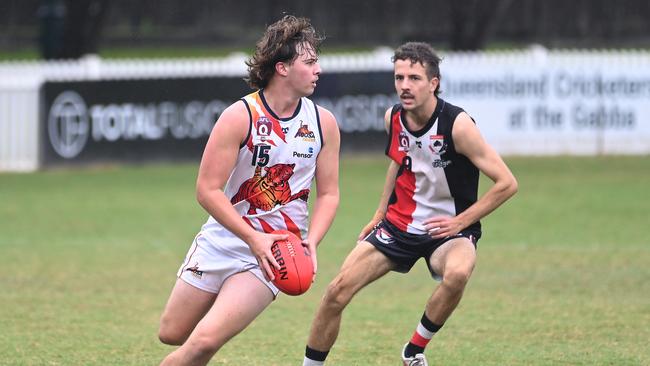 QAFL colts AFL footy between Morningside and Noosa Saturday May 25, 2024. Picture, John Gass