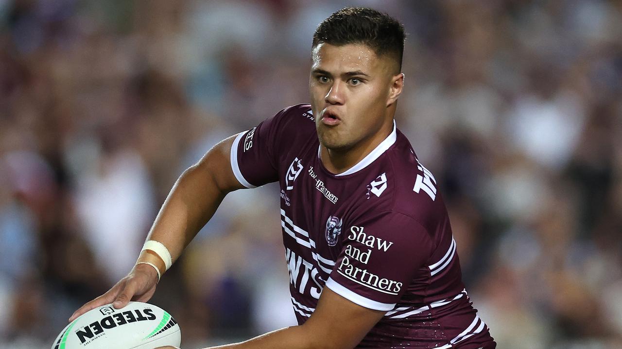 Josh Schuster has been terminated by Manly. (Photo by Cameron Spencer/Getty Images)