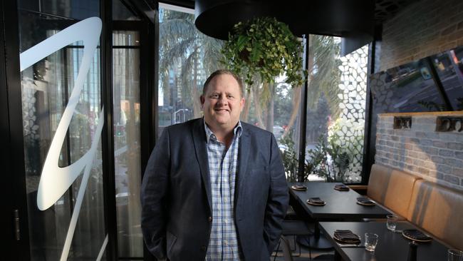 Tech millionaire Bevan Slattery says he still believes in the long term future of Megaport after selling $40m worth of his stock in the company that he founded. Pic Mark Cranitch