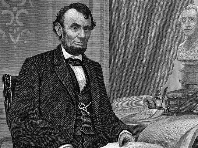 DEAL-20181019  EMBARGO FOR THE DEAL19 OCT 2018Engraving From 1881 Featuring The American President, Abraham Lincoln.  Lincoln Lived From 1809 Until 1865. Pic : iStock