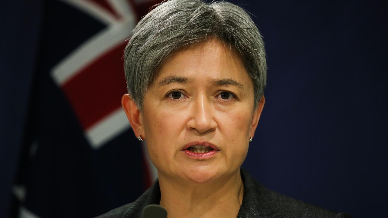 Senate leader Penny Wong will attend Kimberley Kitching’s funeral. Picture: Gaye Gerard