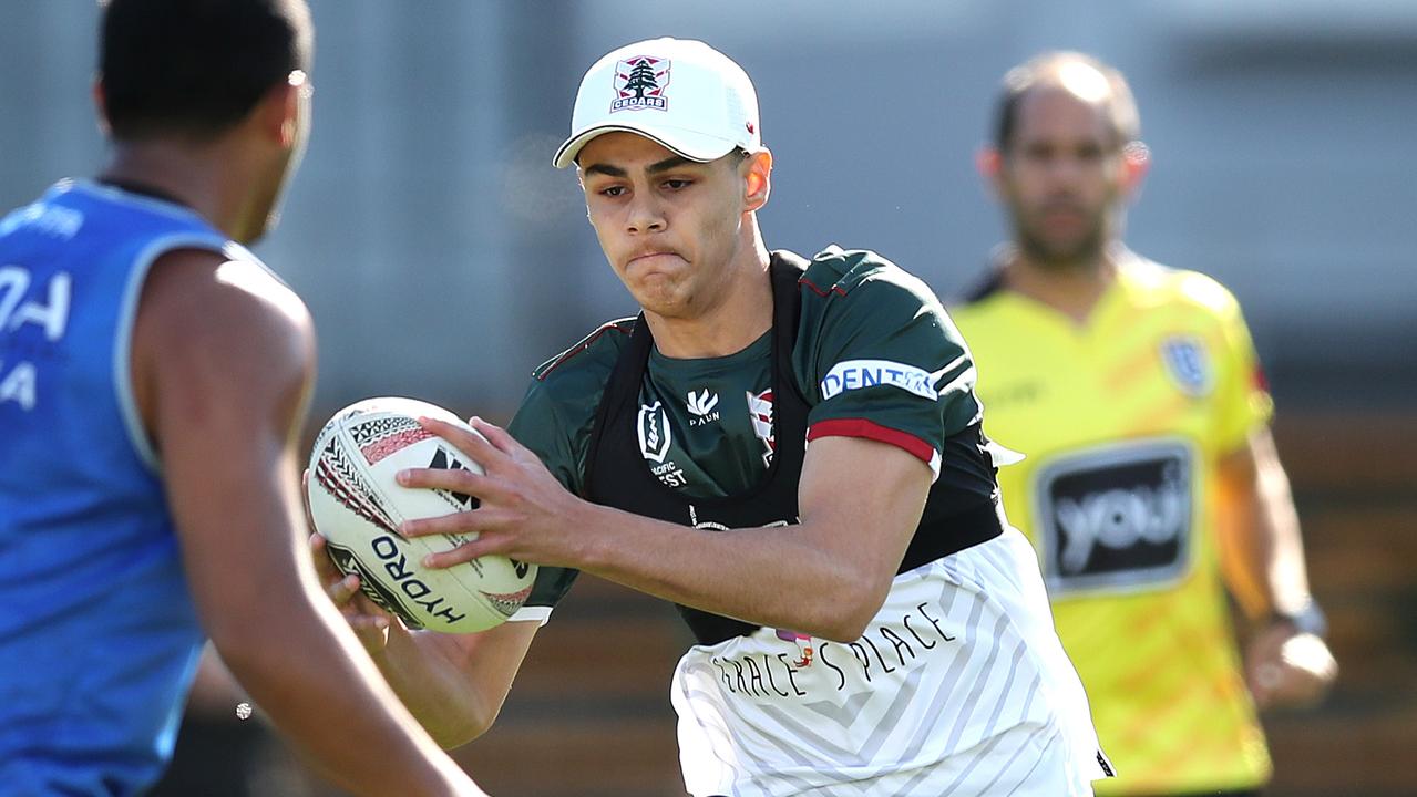 Canterbury local junior Jacob Kiraz is set for an NRL call-up as the Bulldogs are decimated by injuries and Covid. Picture: Phil Hillyard