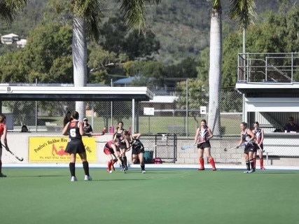 The Gladstone senior women's in action before they head to the 2021 State Championships in Toowoomba this weekend.