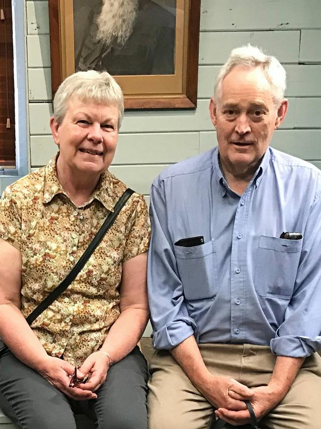 Heather Wilkinson and her husband Korumburra pastor Ian Wilkinson. Picture: Facebook.