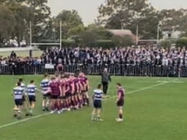 The incident occurred at the Joeys v Riverview game last Saturday.