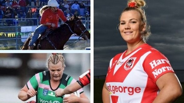 Young athlete Ellie Johnston has had a remarkable rise in rugby league.